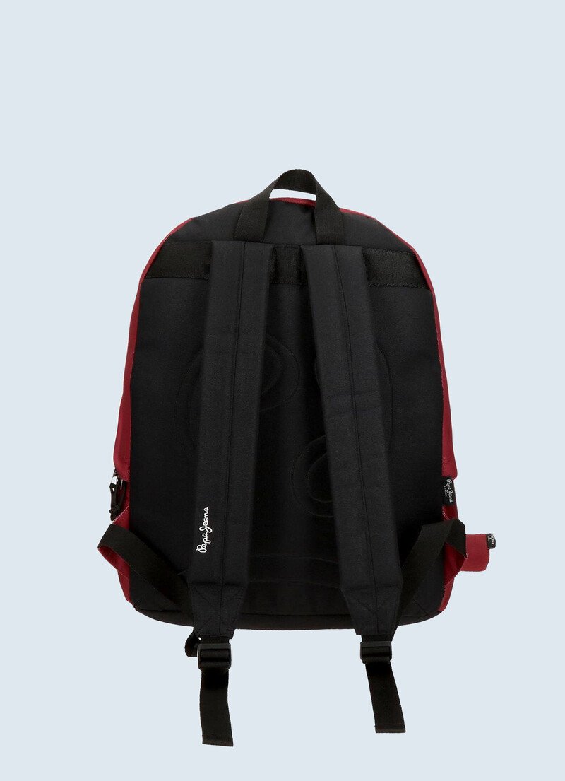 Mochila Pepe Jeans M xico Aris Laptop Mujer Rojos Oscuro